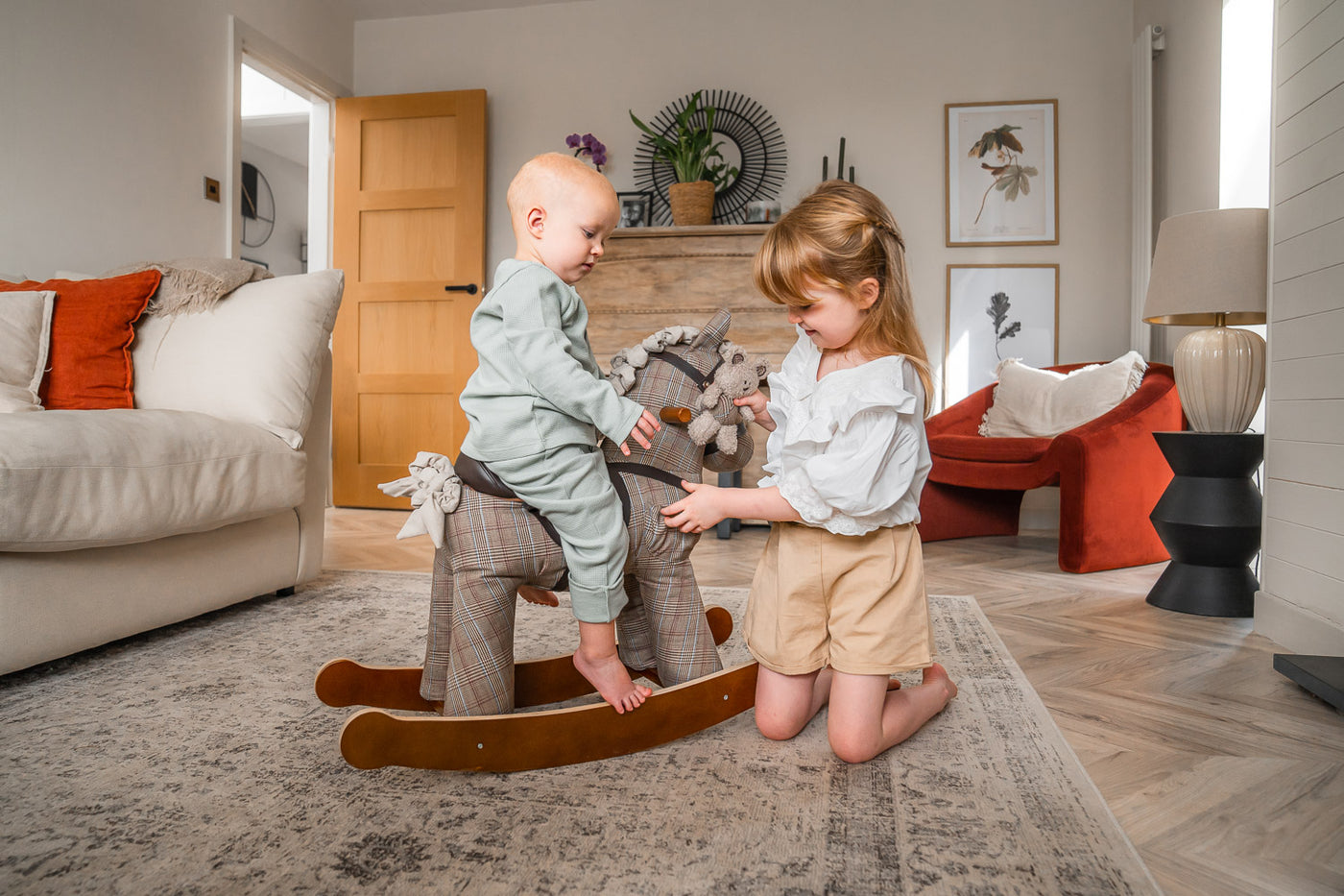 Little Bird Told Me Jasper & Blake Rocking Horse 