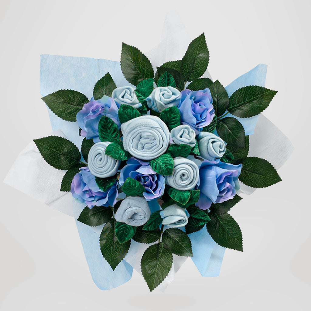 Hand Tied Baby Clothes Bouquet