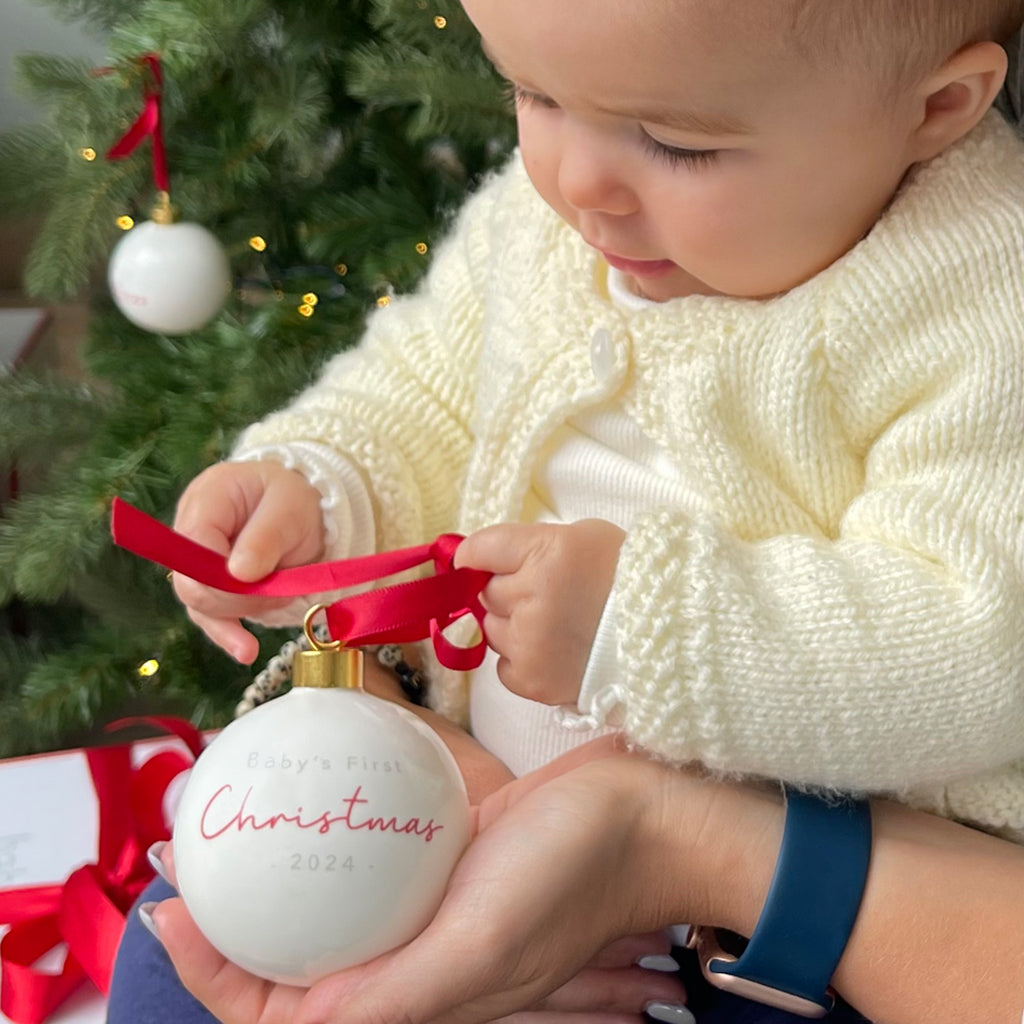 Baby's First Christmas Tree Bauble