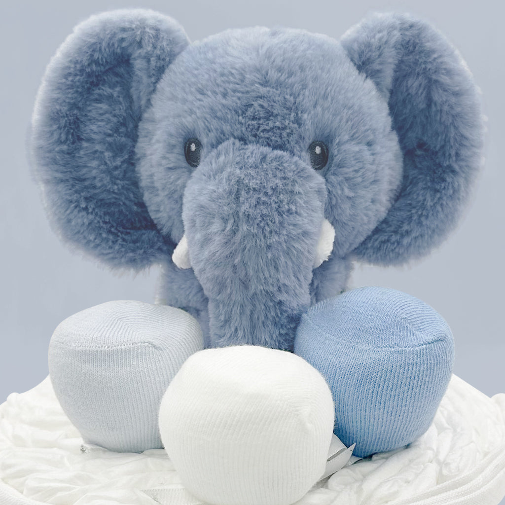 Esme Elephant Nappy Cake