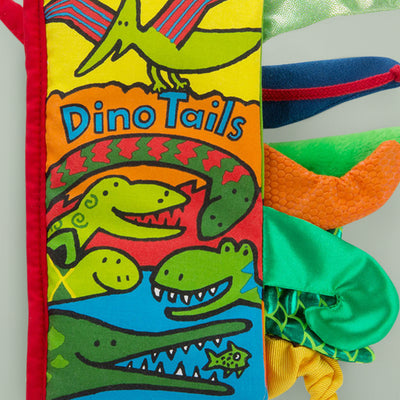 Jellycat Dino Tails Activity Book, Close Up