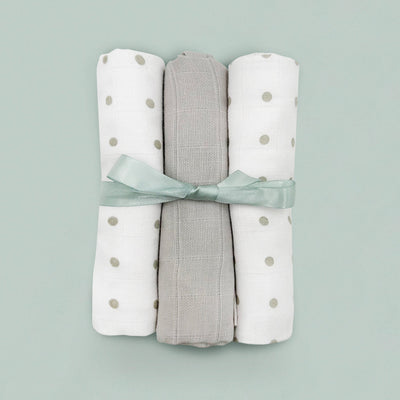 Trio of Muslins Gift, Grey