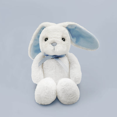 Babyblooms' Little Blue Eco Bunny Soft Toy