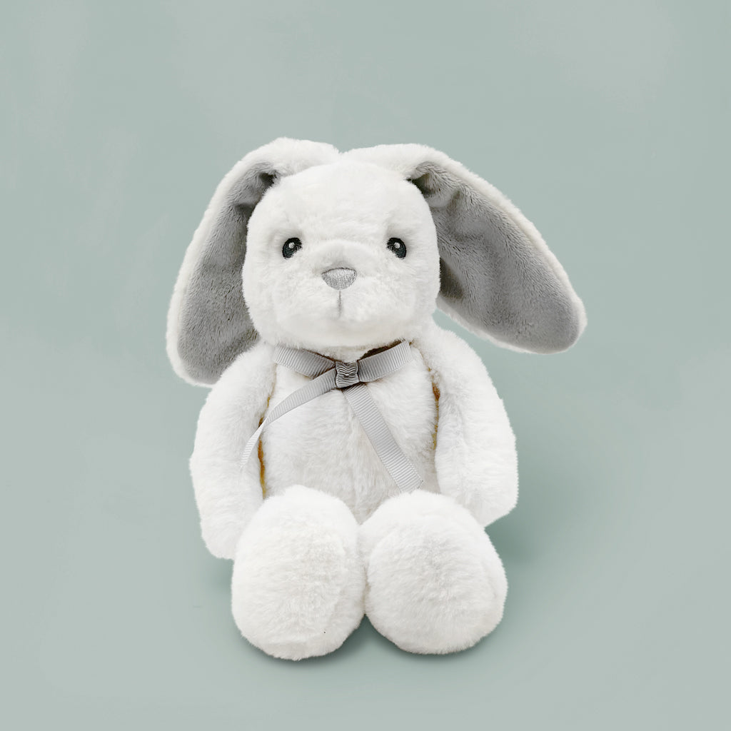 Babyblooms' Little Grey Eco Bunny Soft Toy