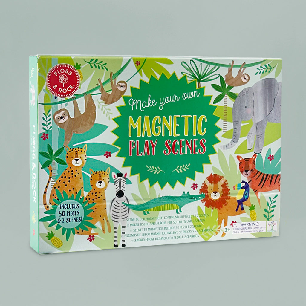 Floss & Rock Magnetic Play Scenes, Jungle