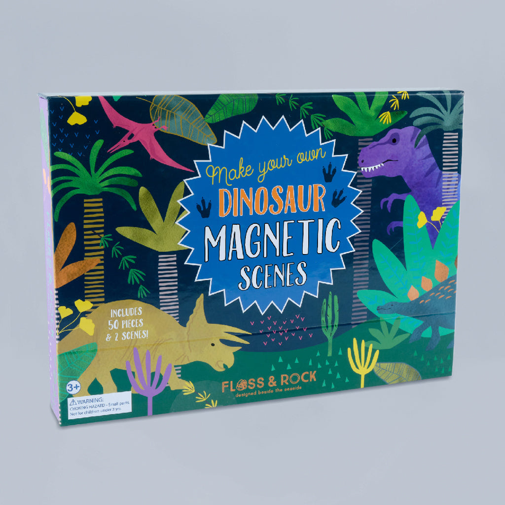 Floss & Rock Magnetic Play Scenes, Dinosaur