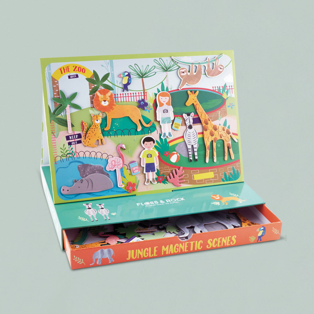 Floss & Rock Jungle Magnetic Play Scenes 