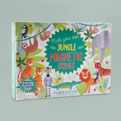 Floss & Rock Magnetic Play Scenes, Jungle 