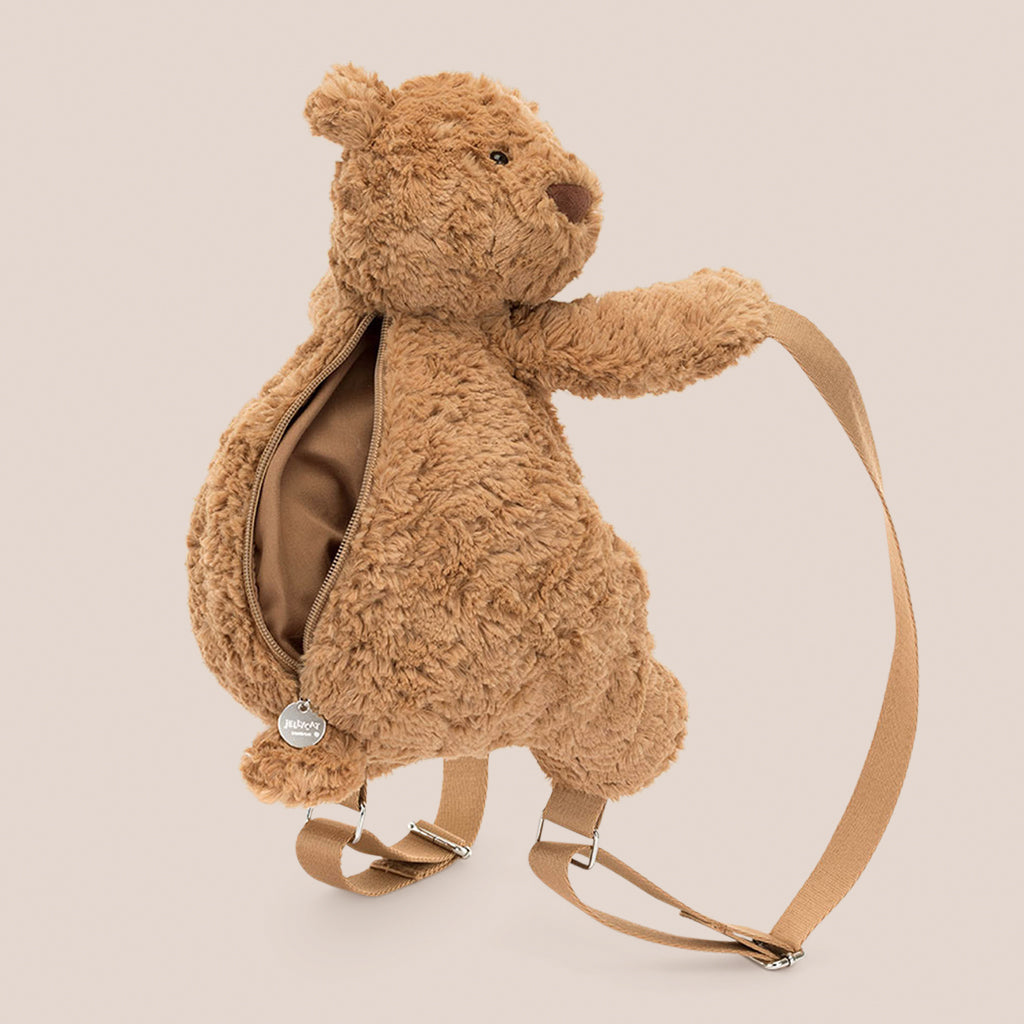 Jellycat Bartholomew Bear Backpack