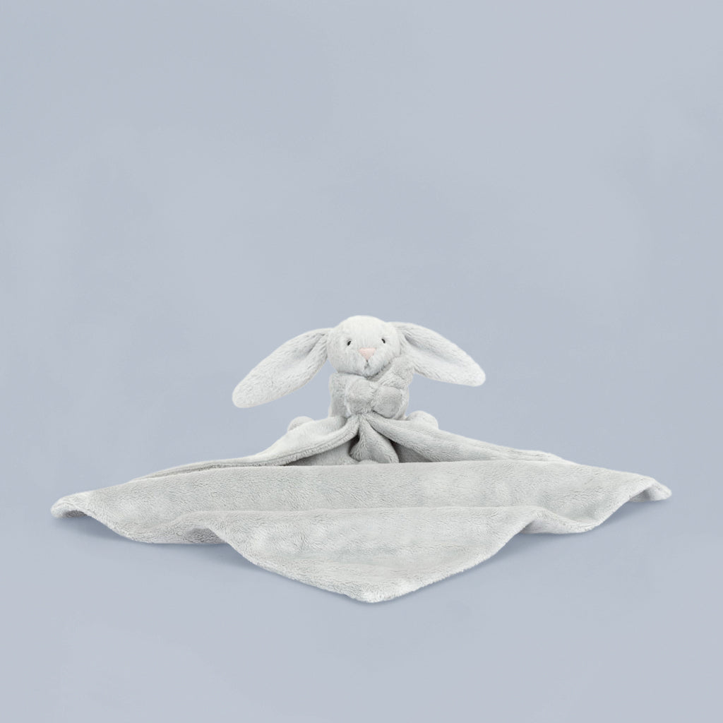 Jellycat Bashful Bunny Soother, Silver