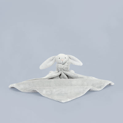 Jellycat Bashful Bunny Soother, Silver