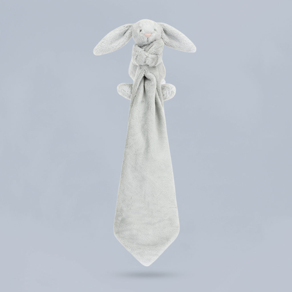 Jellycat Bashful Bunny Soother, Silver