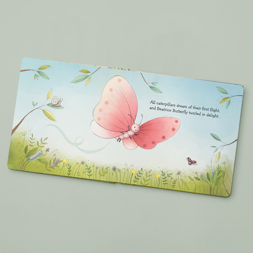 Jellycat Beatrice Butterfly's Wild Garden Book