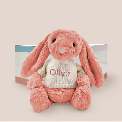 Jellycat Bashful Sorrel Bunny, Medium