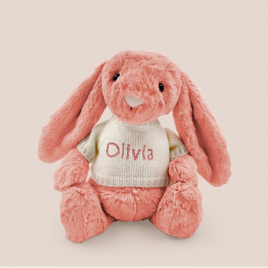 Jellycat Bashful Sorrel Bunny, Medium