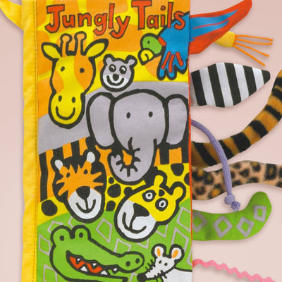 Jellycat Jungly Tails Activity Book, Close Up