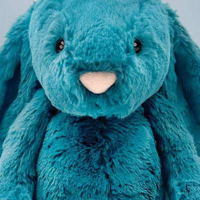 Jellycat Bashful Bunny, Mineral blue 