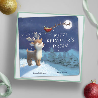 Jellycat's Mitzi Reindeer's Dream Book