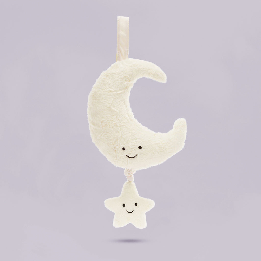 Jellycat Amuseable Moon Musical Pull 