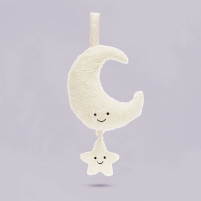 Jellycat Amuseable Moon Musical Pull 