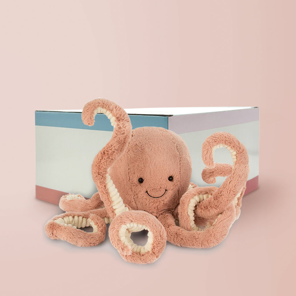 Jellycat Odell Octopus Soft Toy, Little 