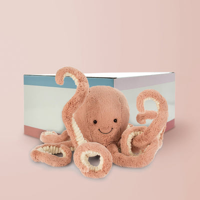 Jellycat Odell Octopus Soft Toy, Little 