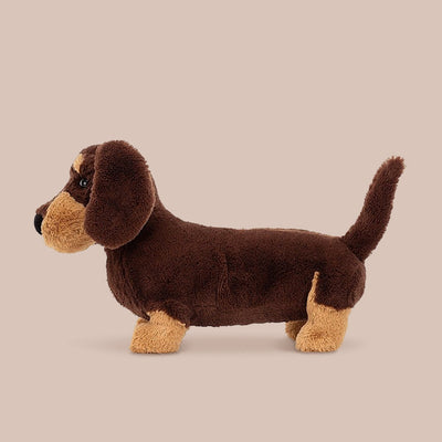 Jellycat Otto Sausage Dog Soft Toy, Side 