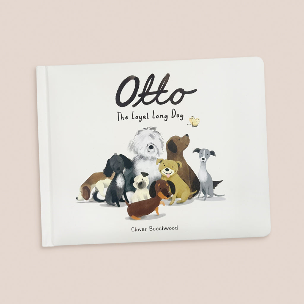 Jellycat Otto The Loyal Long Dog Book