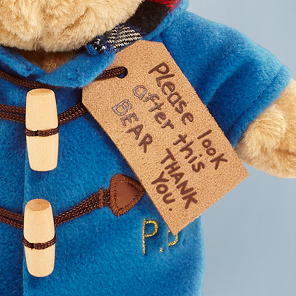 Classic Paddington Bear with Boots Soft Toy, Close Up