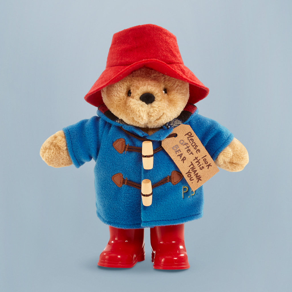 Classic Paddington Bear with Boots Soft Toy