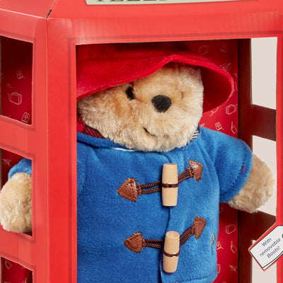 Paddington Bear Phone Box Soft Toy, Close Up