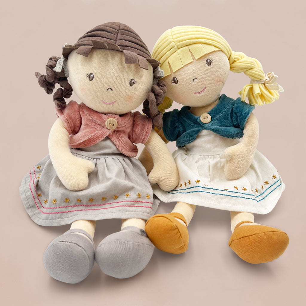 Maria Organic Rag Doll Soft Toy Babyblooms Baby Gift Rag Dolls