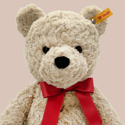 Steiff Jimmy Teddy Bear, Happy Birthday Close Up