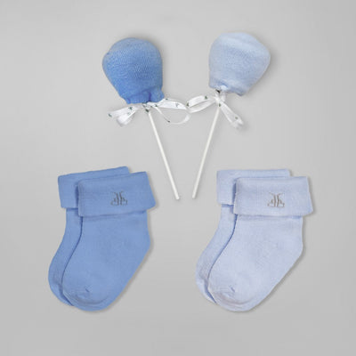 Babyblooms' Sock-Pops, Cornflower Blue, Powder Blue 