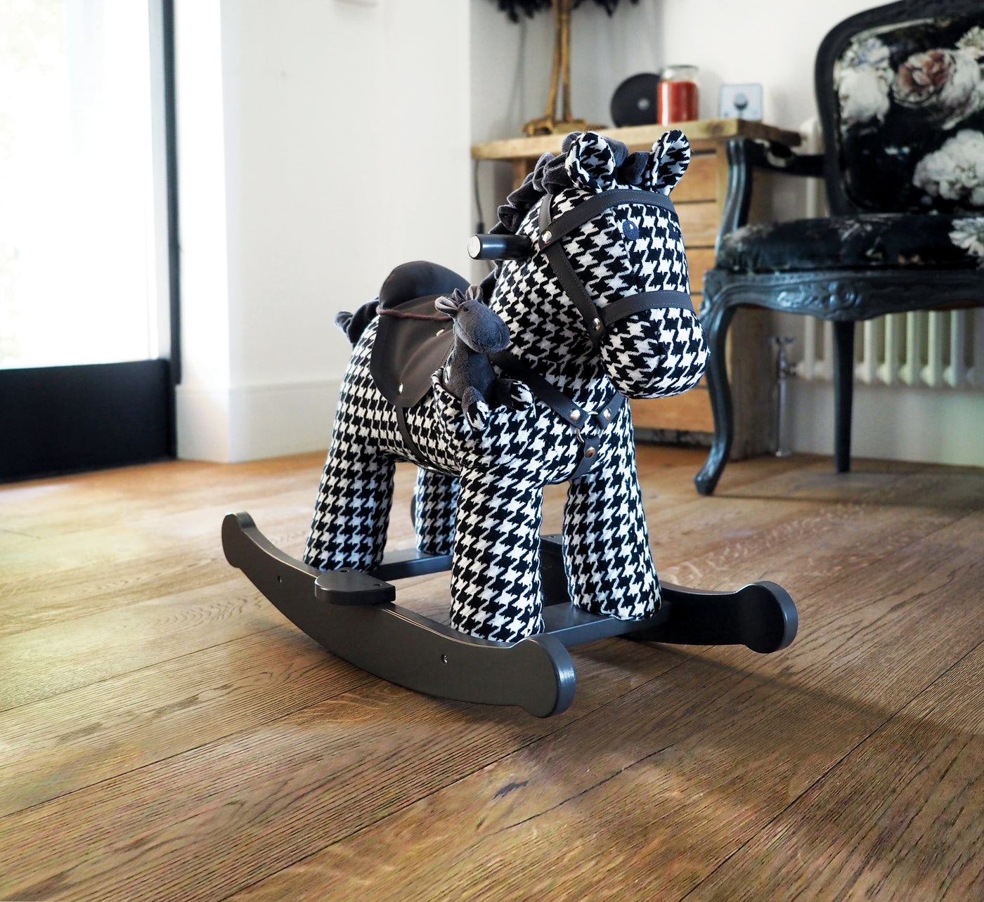 Dazzle & Jet Rocking Horse